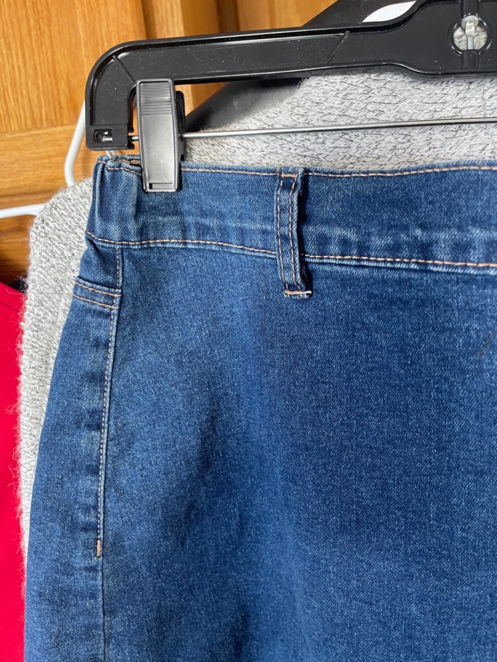 Madden NYC Women’s Lace Up Denim Mini Skirt Medium - Picture 4 of 6